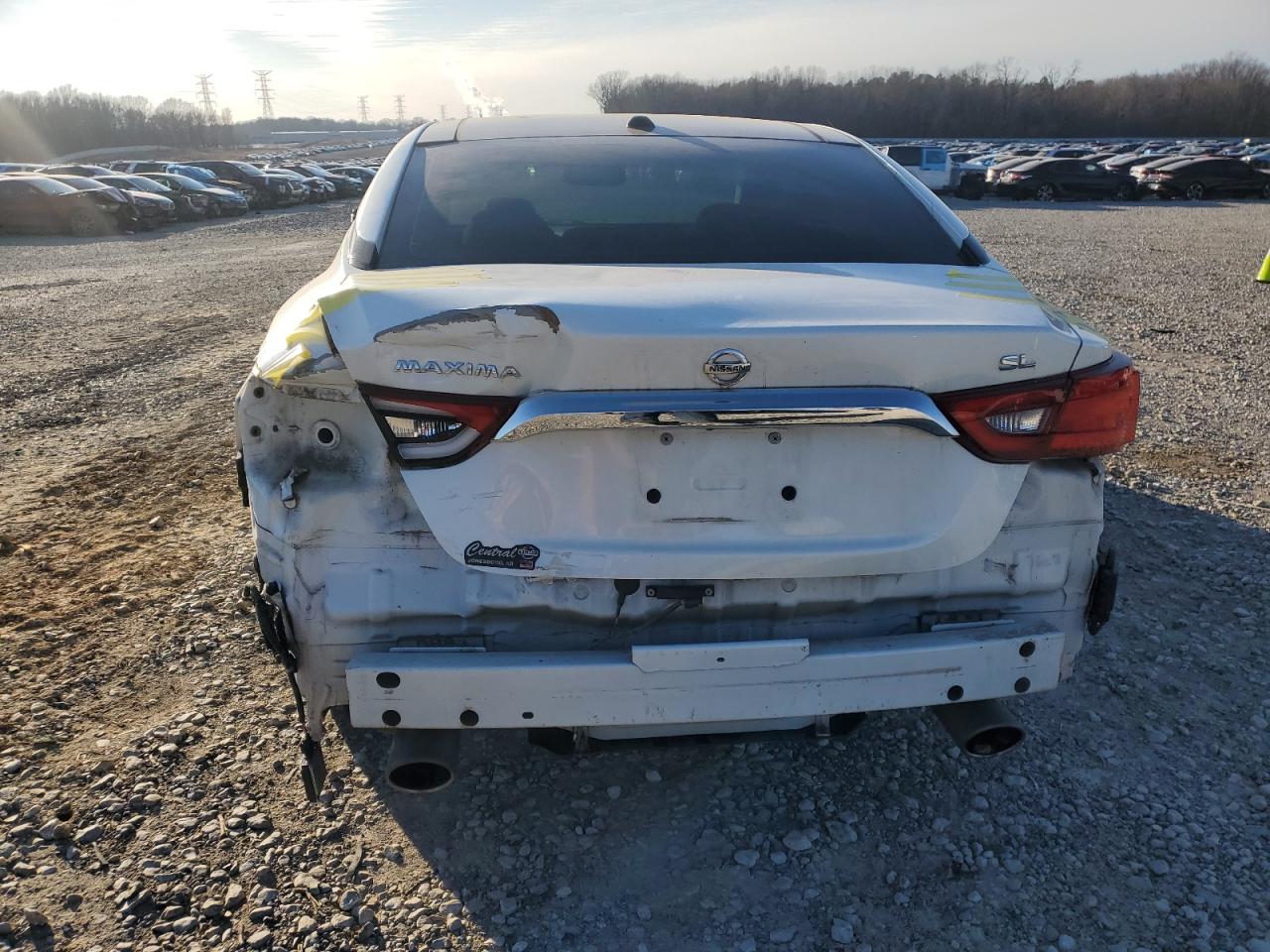 2018 Nissan Maxima VIN 1N4AA6AP8JC399830 Copart auction photo, rear end / side damage thumbnail 6