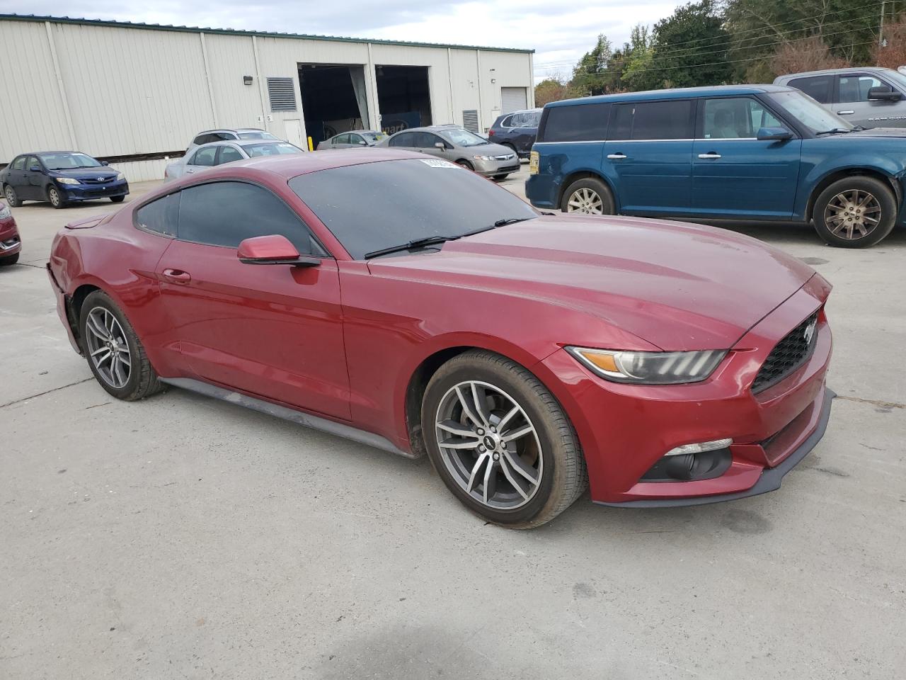 2015 Ford Mustang VIN 1FA6P8TH3F5379907 Copart auction photo, rear end damage thumbnail 4