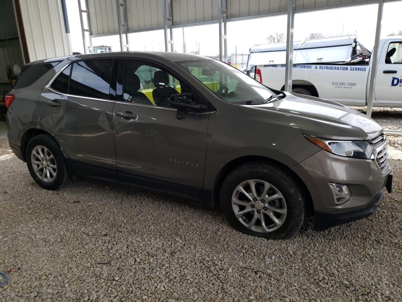 2018 Chevrolet Equinox VIN 3GNAXJEV5JS539287 Copart auction photo, all over / side damage thumbnail 4