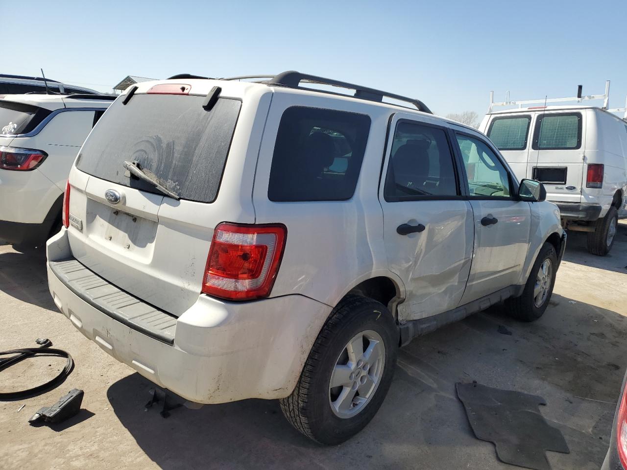 2009 Ford Escape VIN 1FMCU03719KD07538 Copart auction photo, side damage thumbnail 3