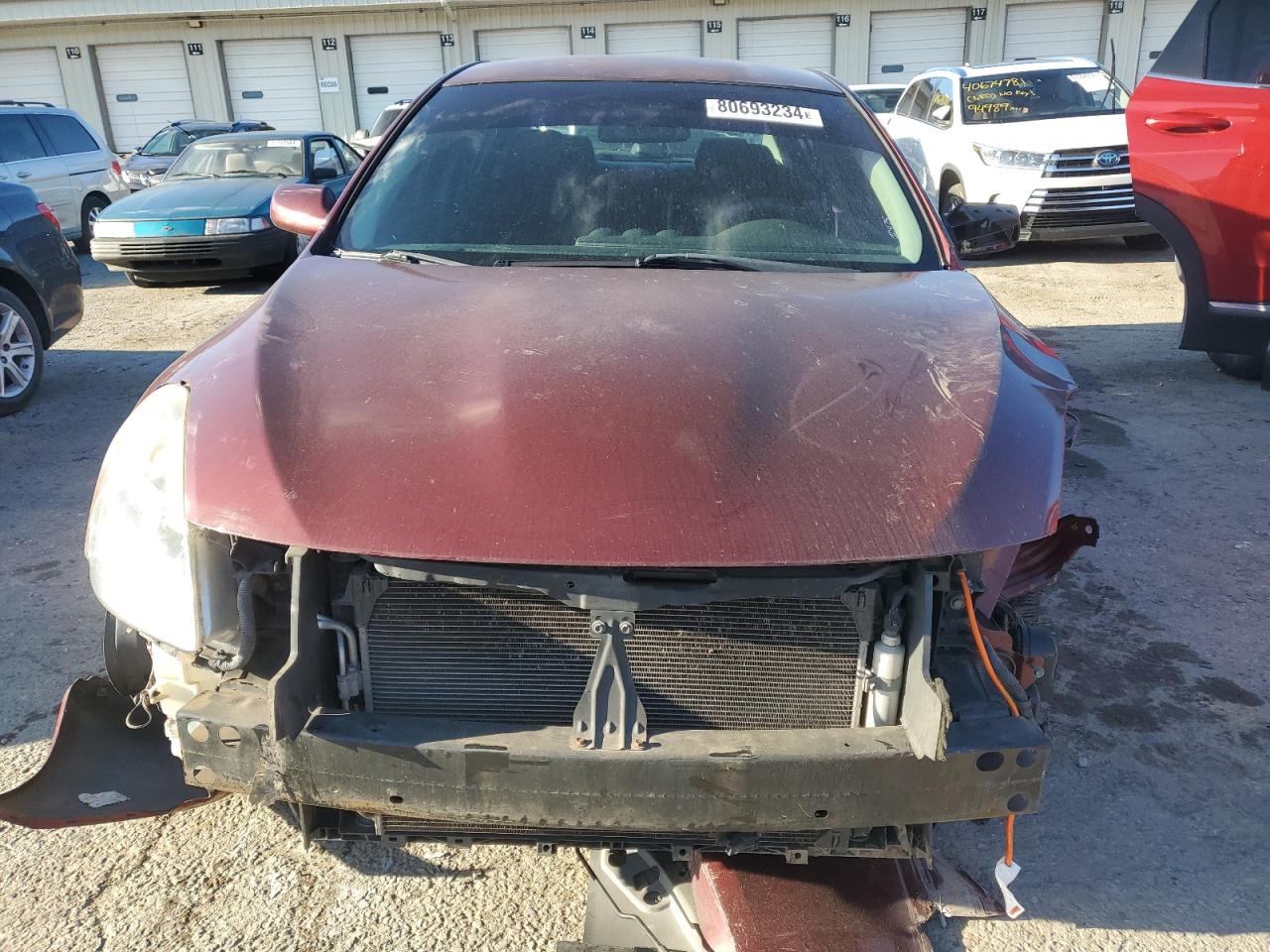 2012 Nissan Altima VIN 1N4AL2AP9CN503302 Copart auction photo, front end / undercarriage damage thumbnail 5