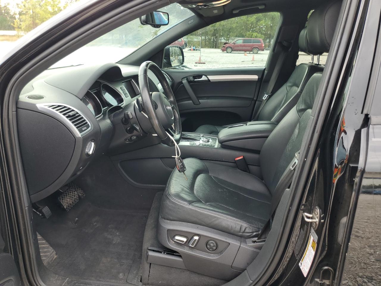 2015 Audi Q7 VIN WA1DGAFE1FD020064 Copart auction photo, side damage thumbnail 7