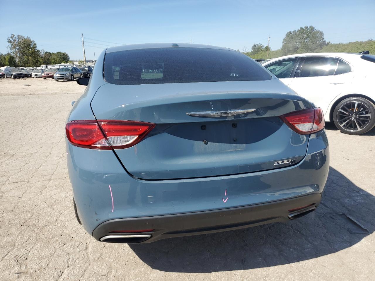 2015 Chrysler 200 VIN 1C3CCCBB5FN555787 Copart auction photo, front end damage thumbnail 6