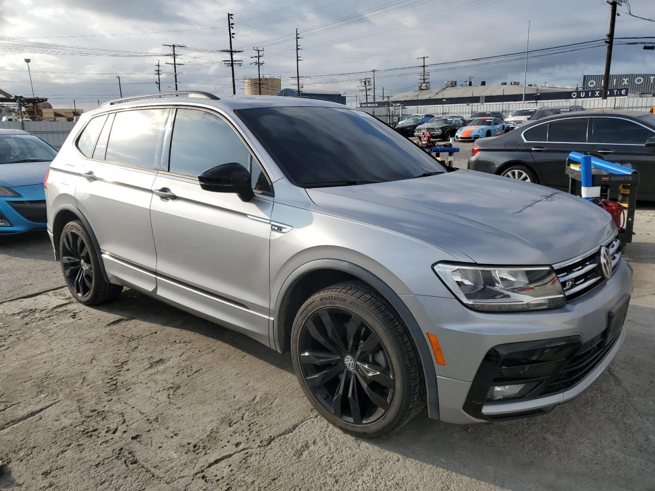 2021 Volkswagen Tiguan VIN 3VV2B7AX3MM067025 Copart auction photo, rear end damage thumbnail 4