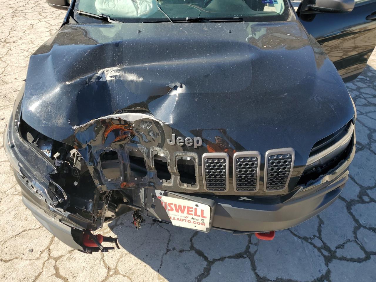 2021 Jeep Cherokee VIN 1C4PJMBX6MD110109 Copart auction photo, front end damage thumbnail 13