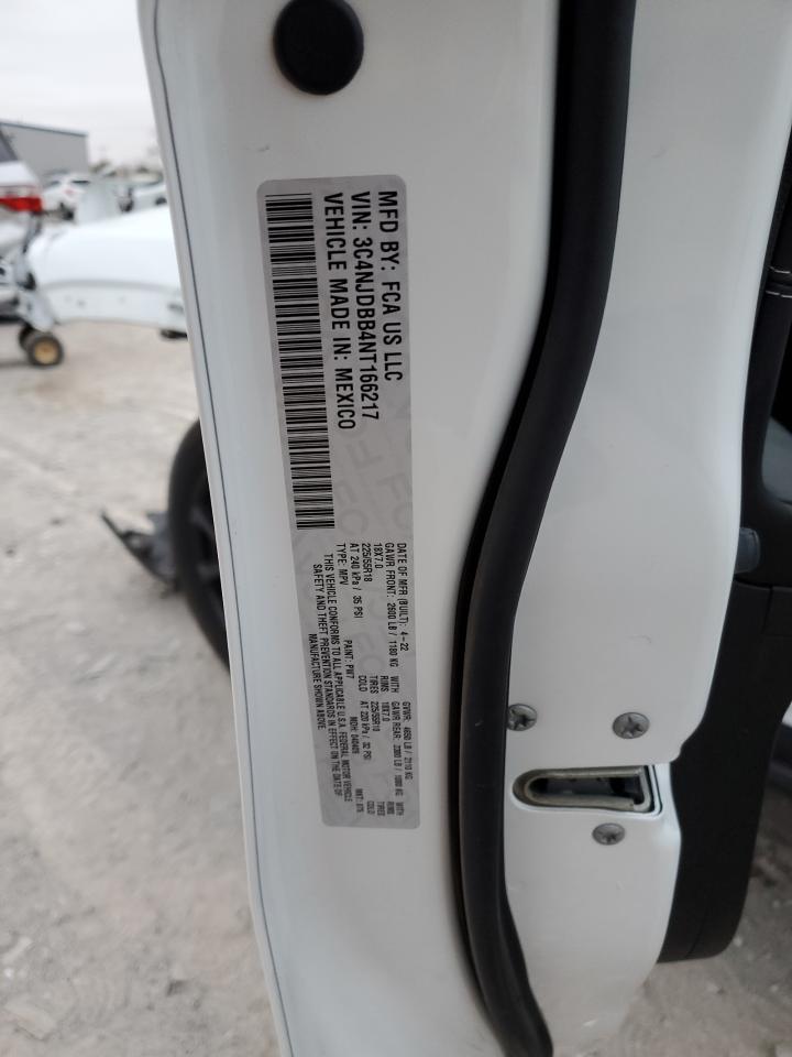 2022 Jeep Compass VIN 3C4NJDBB4NT166217 Copart auction photo, front end / minor dent/scratches damage thumbnail 13