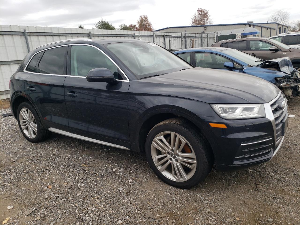 2018 Audi Q5 VIN WA1BNAFY4J2132501 Copart auction photo, front end / minor dent/scratches damage thumbnail 4