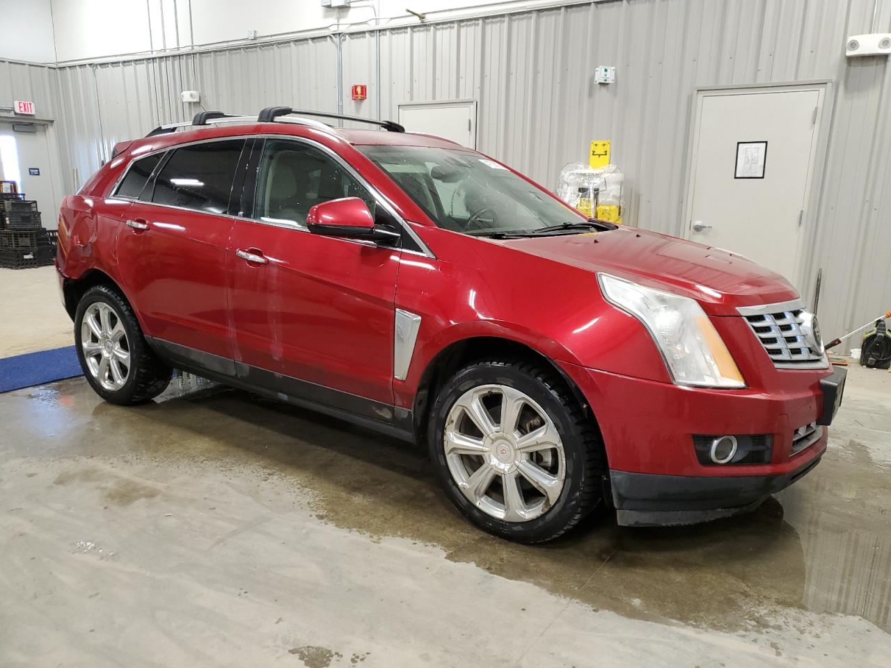2015 Cadillac SRX VIN 3GYFNGE34FS610048 Copart auction photo, rear end damage thumbnail 4
