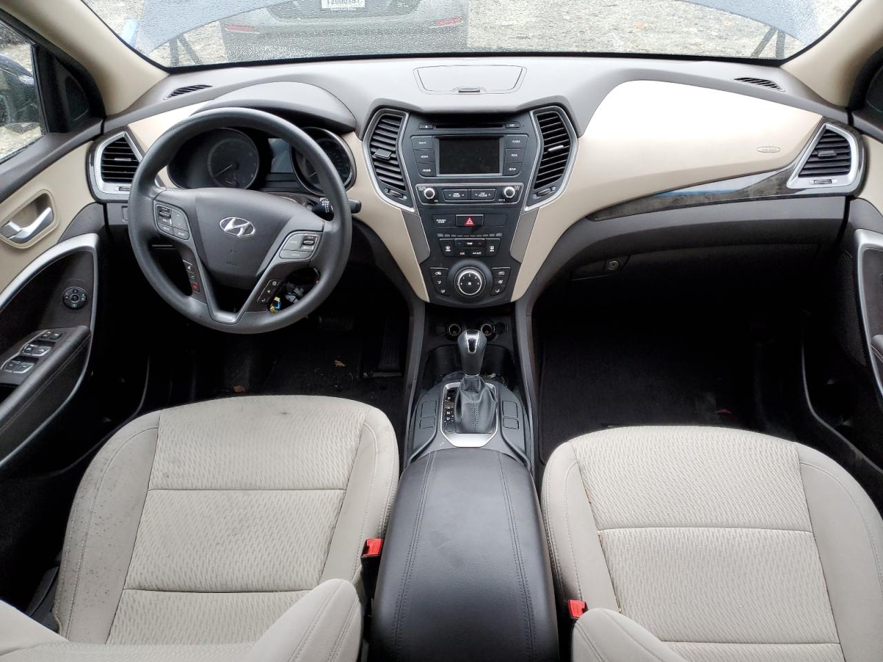2017 Hyundai Santa Fe VIN 5XYZT3LBXHG494810 Copart auction photo, vandalism damage thumbnail 8