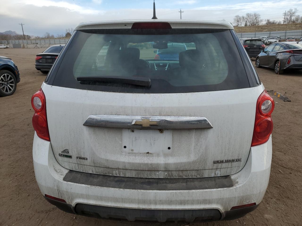 2012 Chevrolet Equinox VIN 2GNFLCEK3C6238621 Copart auction photo, front end / side damage thumbnail 6