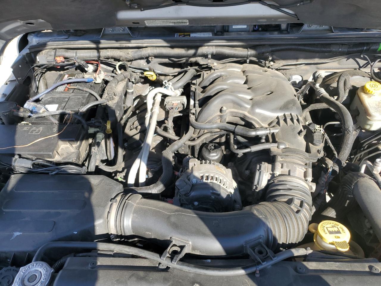 2014 Jeep Wrangler VIN 1C4BJWEG3EL305075 Copart auction photo, side / all over damage thumbnail 11