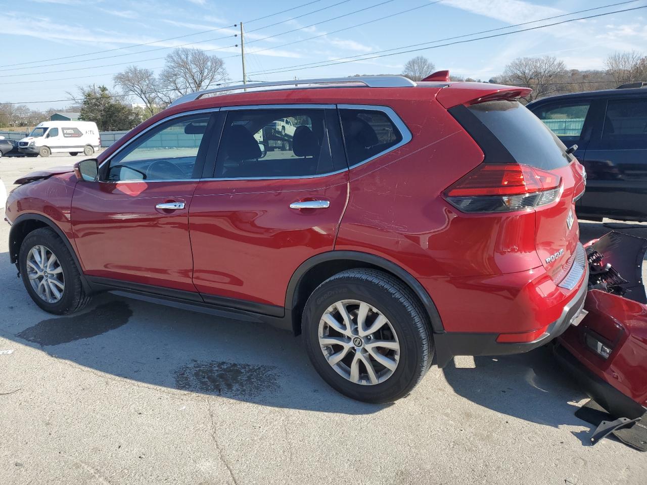 2017 Nissan Rogue VIN JN8AT2MV1HW009235 Copart auction photo, front end damage thumbnail 2