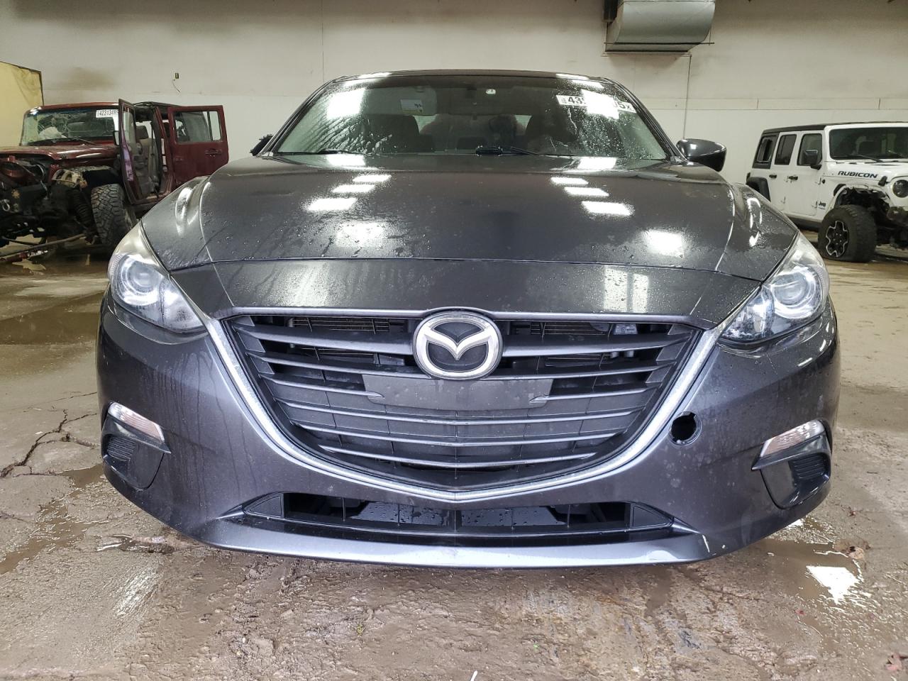 2015 Mazda 3 VIN 3MZBM1U75FM197454 Copart auction photo, side / rear end damage thumbnail 5