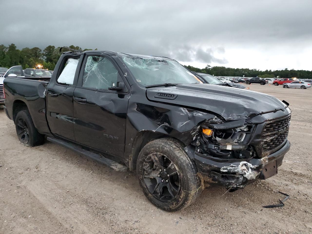 2022 RAM 1500 VIN 1C6RREBT7NN146530 Copart auction photo, all over damage thumbnail 4