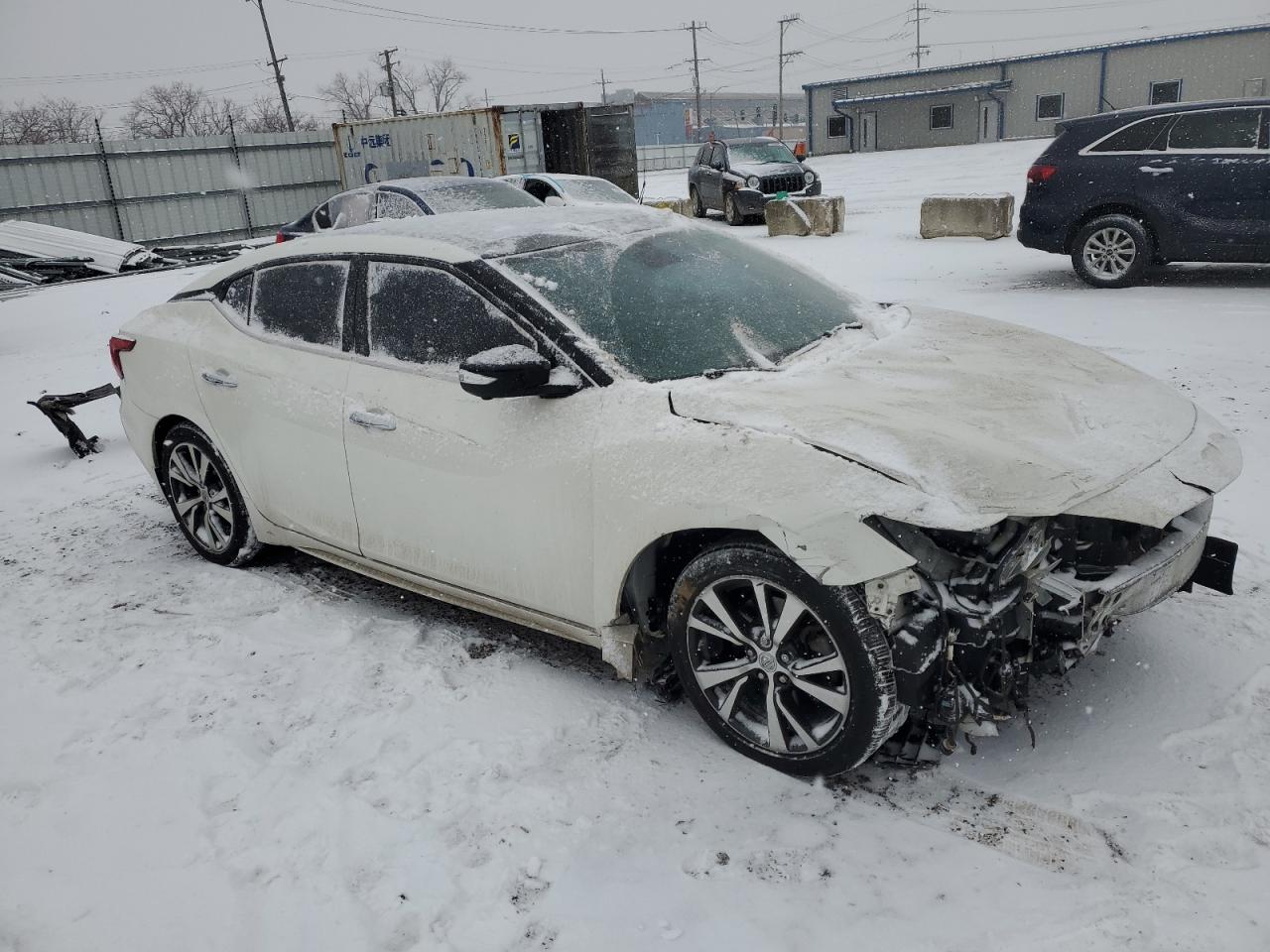 2017 Nissan Maxima VIN 1N4AA6AP6HC433743 Copart auction photo, front end damage thumbnail 4