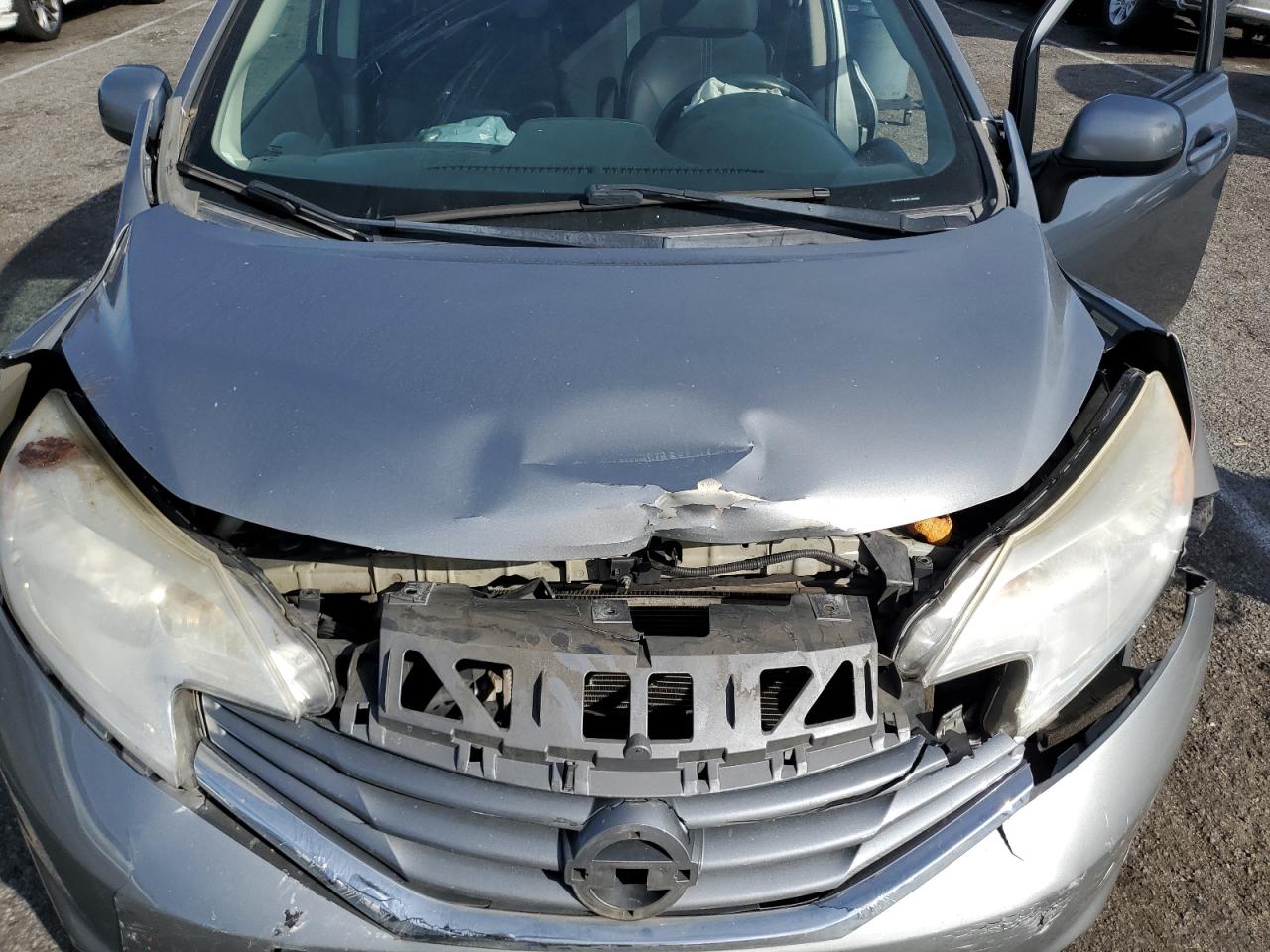 2014 Nissan Versa VIN 3N1CE2CP4EL406380 Copart auction photo, all over damage thumbnail 13