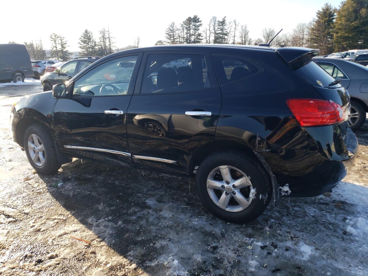 2012 Nissan Rogue VIN JN8AS5MT0CW282842 Copart auction photo, side / minor dent/scratches damage thumbnail 2