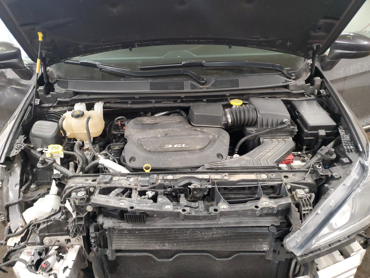 2018 Chrysler Pacifica VIN 2C4RC1EG4JR115265 Copart auction photo, front end damage thumbnail 12