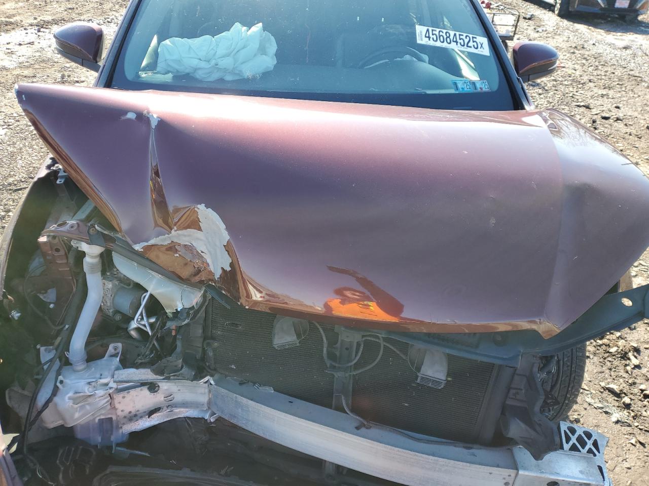 2016 Toyota Highlander VIN 5TDJKRFH3GS279340 Copart auction photo, front end / side damage thumbnail 12