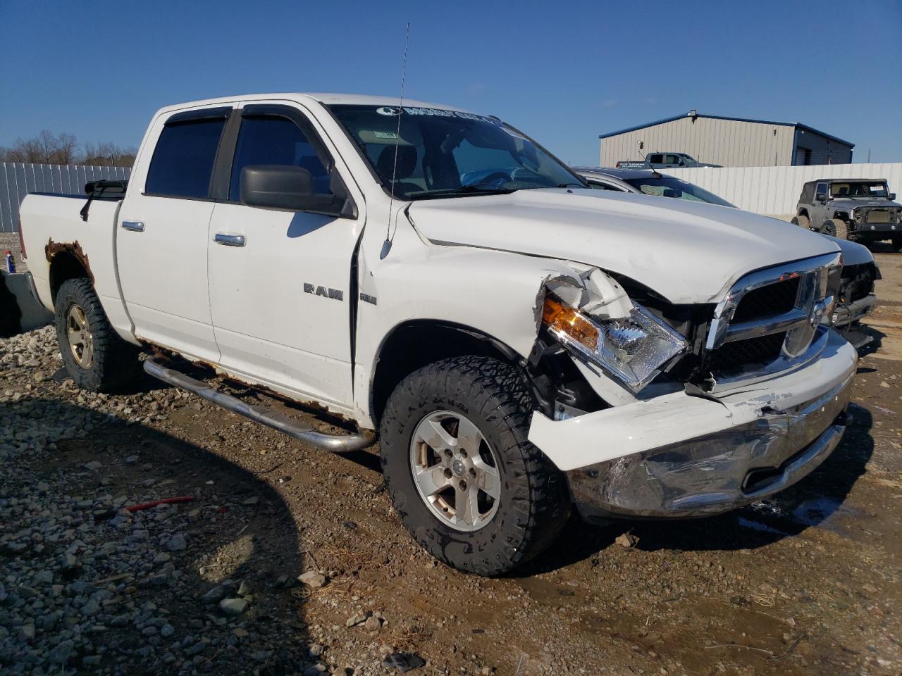 2010 Dodge RAM VIN 1D7RV1CT6AS123995 Copart auction photo, front end damage thumbnail 4