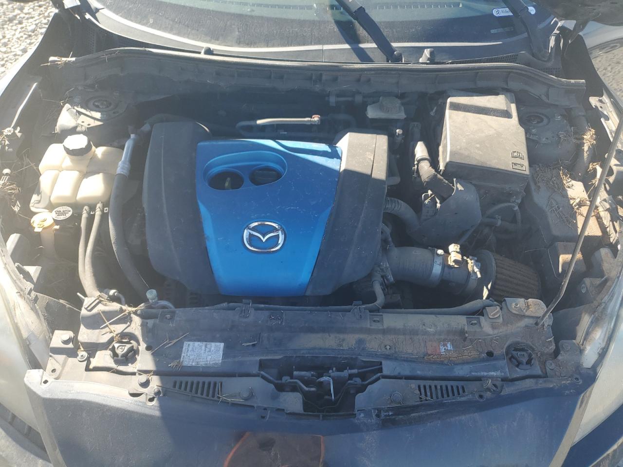 2012 Mazda 3 VIN JM1BL1W83C1606393 Copart auction photo, water/flood / all over damage thumbnail 12