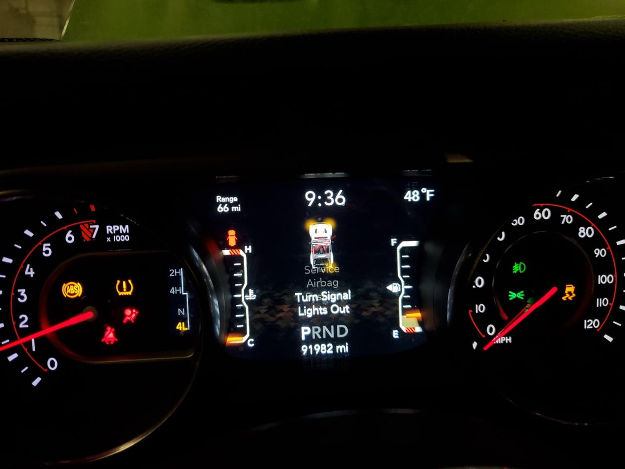 2019 Jeep Wrangler VIN 1C4HJXFGXKW640343 Copart auction photo, side / rear end damage thumbnail 9