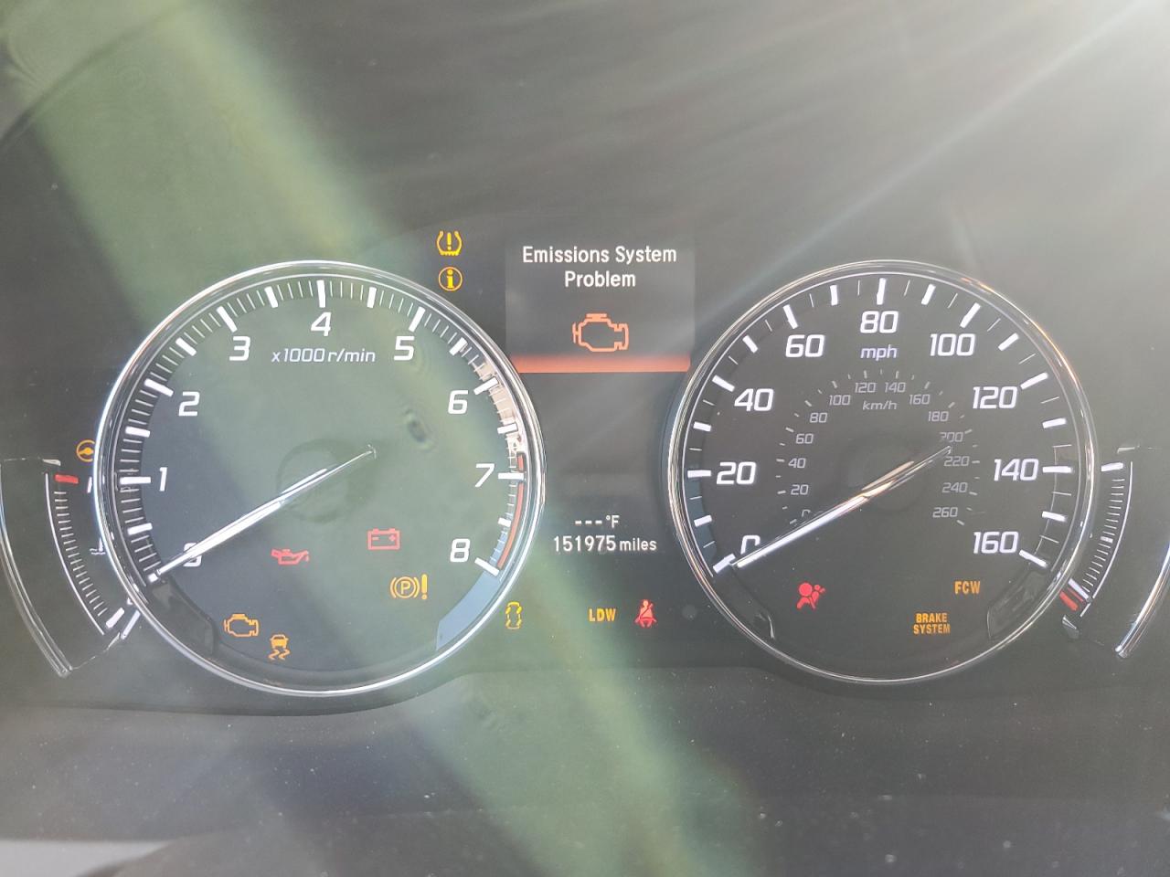2014 Acura RLX VIN JH4KC1F54EC000791 Copart auction photo, front end damage thumbnail 9
