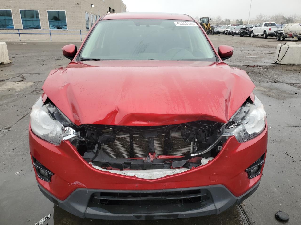 2016 Mazda CX-5 VIN JM3KE4DY6G0838455 Copart auction photo, front end damage thumbnail 5