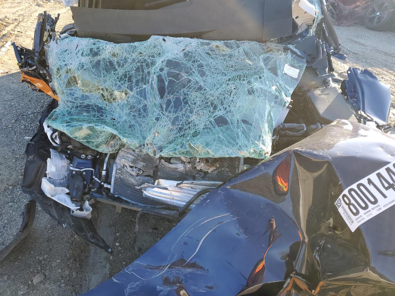 2022 Toyota Corolla VIN 5YFEPMAEXNP334620 Copart auction photo, rollover / undercarriage damage thumbnail 12
