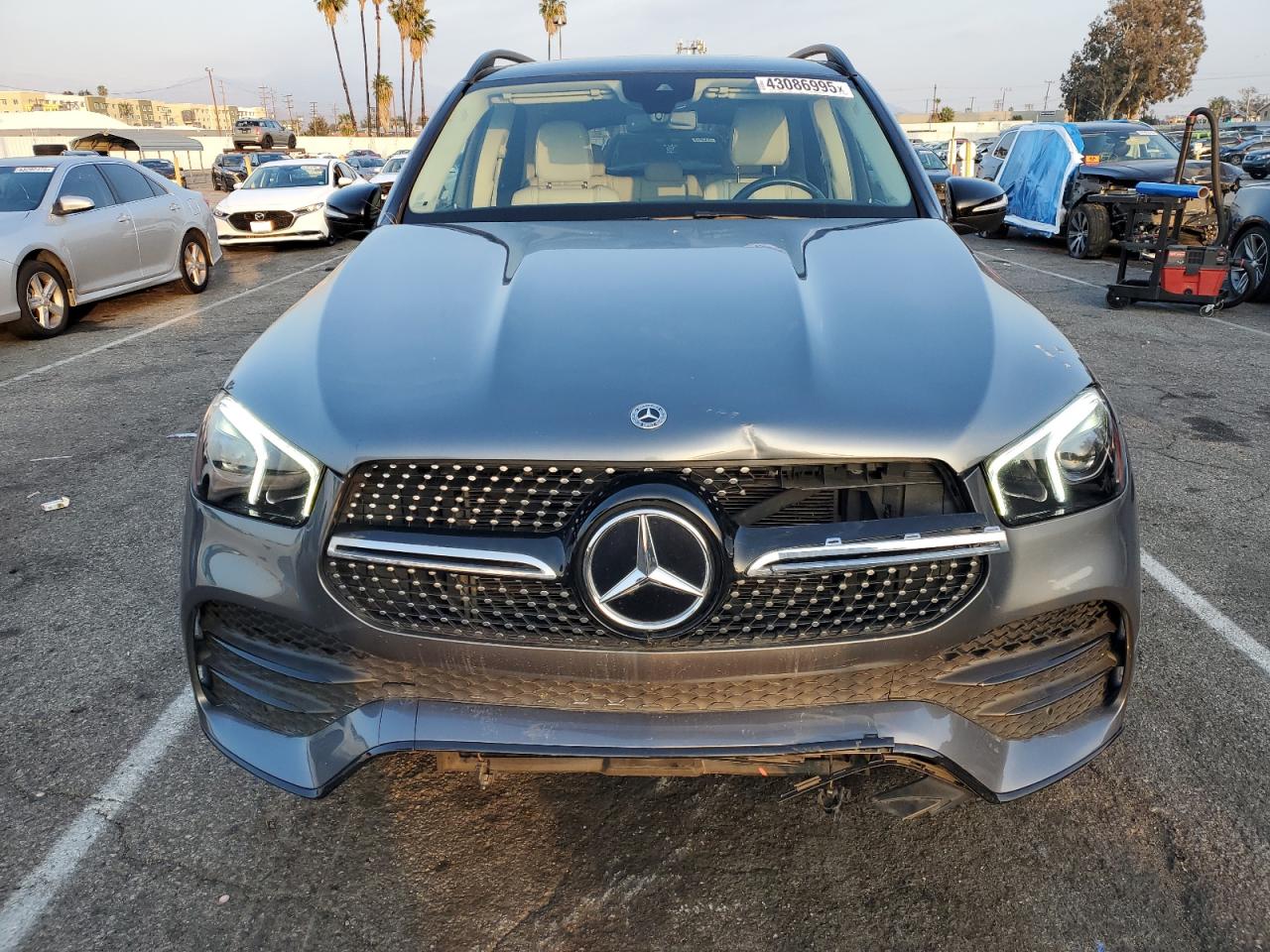 2022 Mercedes-Benz GLE VIN 4JGFB4JB2NA814840 Copart auction photo, front end damage thumbnail 5