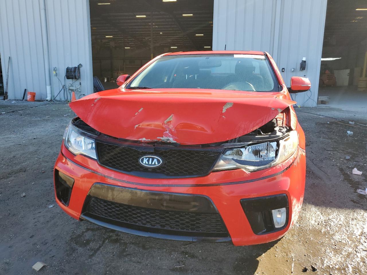 2013 KIA Forte VIN KNAFW6A38D5688761 Copart auction photo, front end damage thumbnail 5