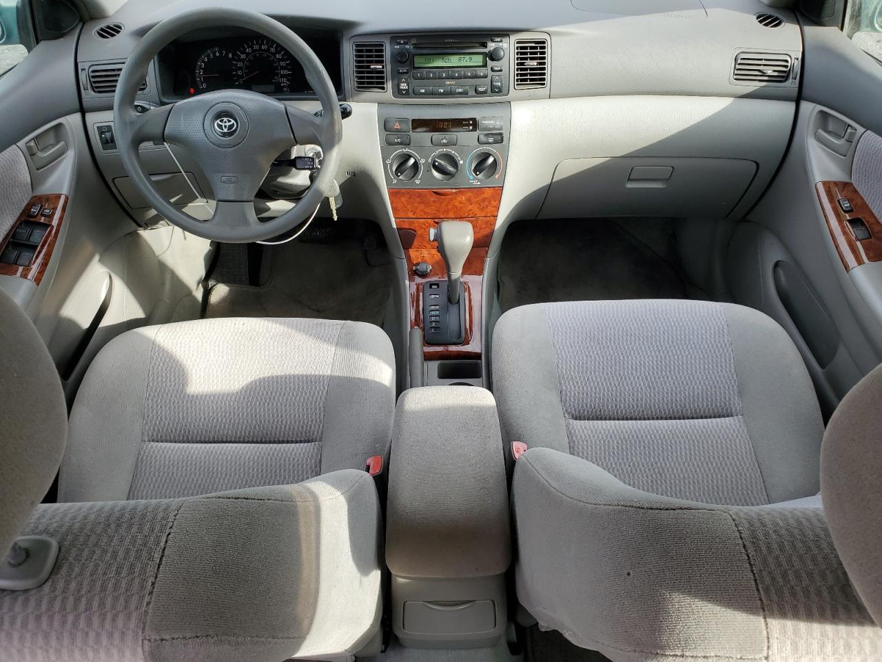 2006 Toyota Corolla VIN 2T1BR32E86C681824 Copart auction photo, rear end damage thumbnail 8