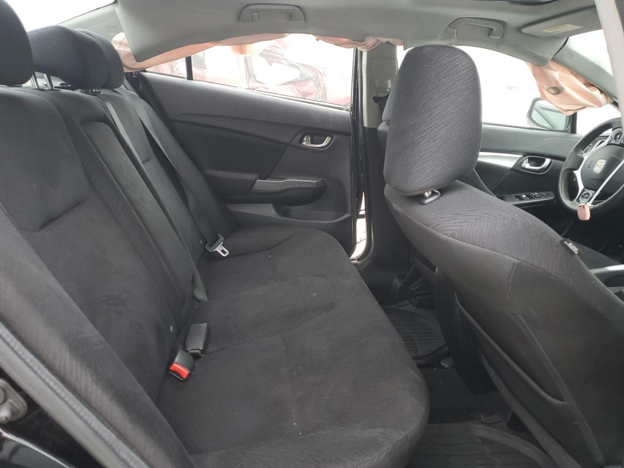 2013 Honda Civic VIN 19XFB2F80DE063089 Copart auction photo, all over damage thumbnail 10