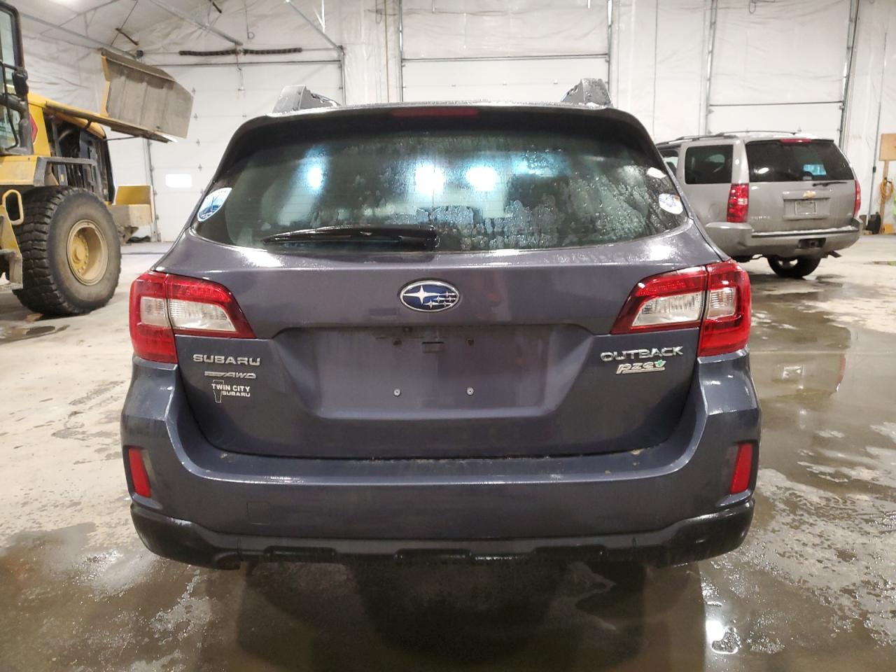 2017 Subaru Outback VIN 4S4BSAACXH3363090 Copart auction photo, front end / side damage thumbnail 6