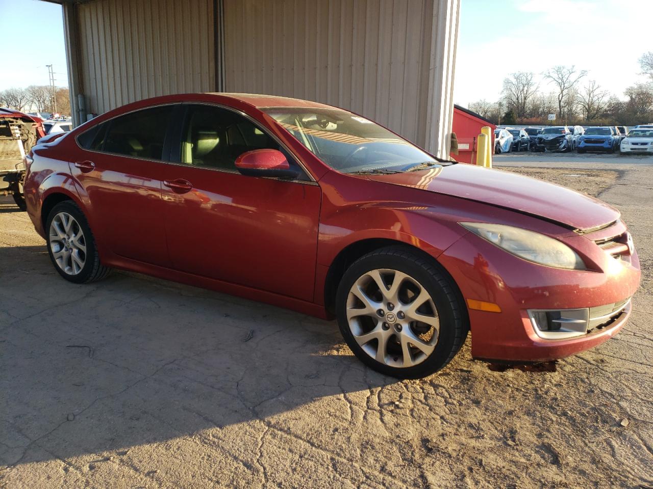2009 Mazda 6 VIN 1YVHP82BX95M16353 Copart auction photo, undercarriage damage thumbnail 4