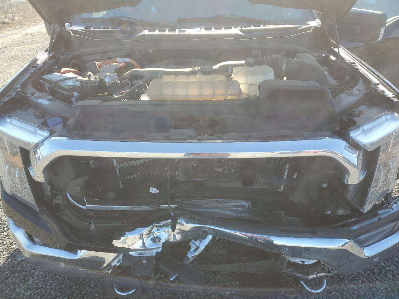 2021 Ford F-150 VIN 1FTFW1ED9MFB70046 Copart auction photo, front end damage thumbnail 12