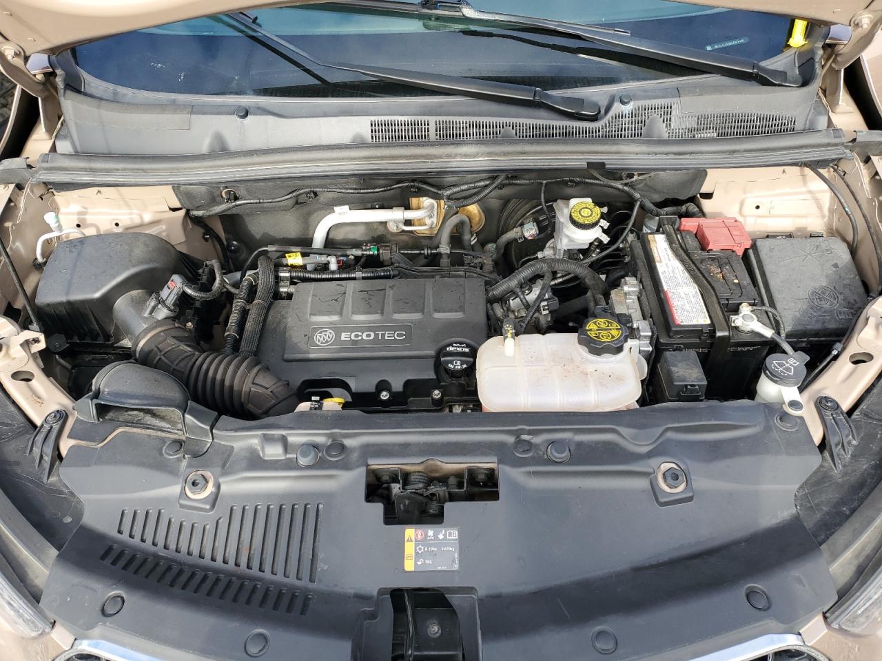 2018 Buick Encore VIN KL4CJASB0JB691450 Copart auction photo, rear end / front end damage thumbnail 12