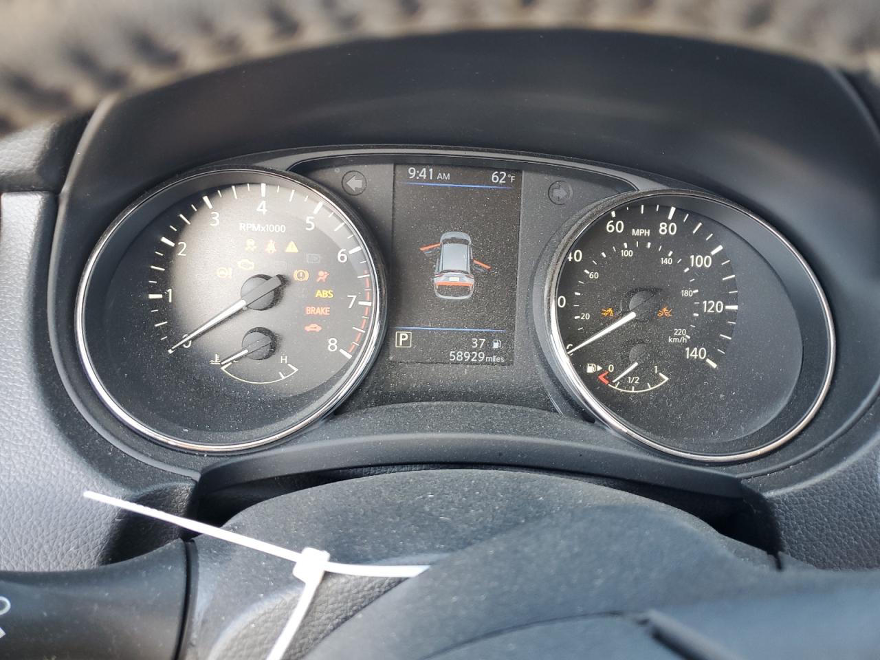2019 Nissan Rogue VIN JN1BJ1CRXKW620184 Copart auction photo, front end damage thumbnail 9