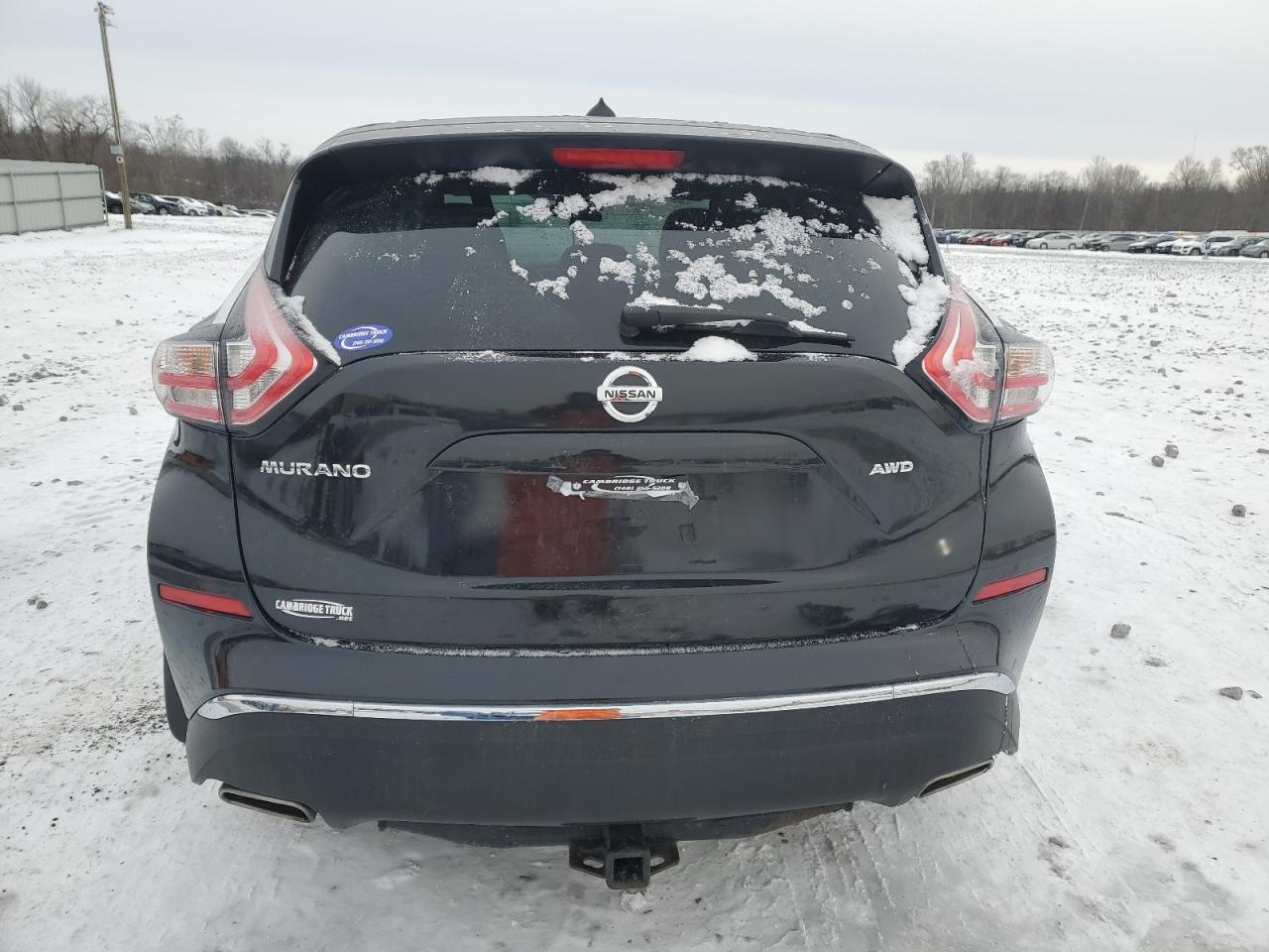 2015 Nissan Murano VIN 5N1AZ2MH7FN210902 Copart auction photo, front end / undercarriage damage thumbnail 6