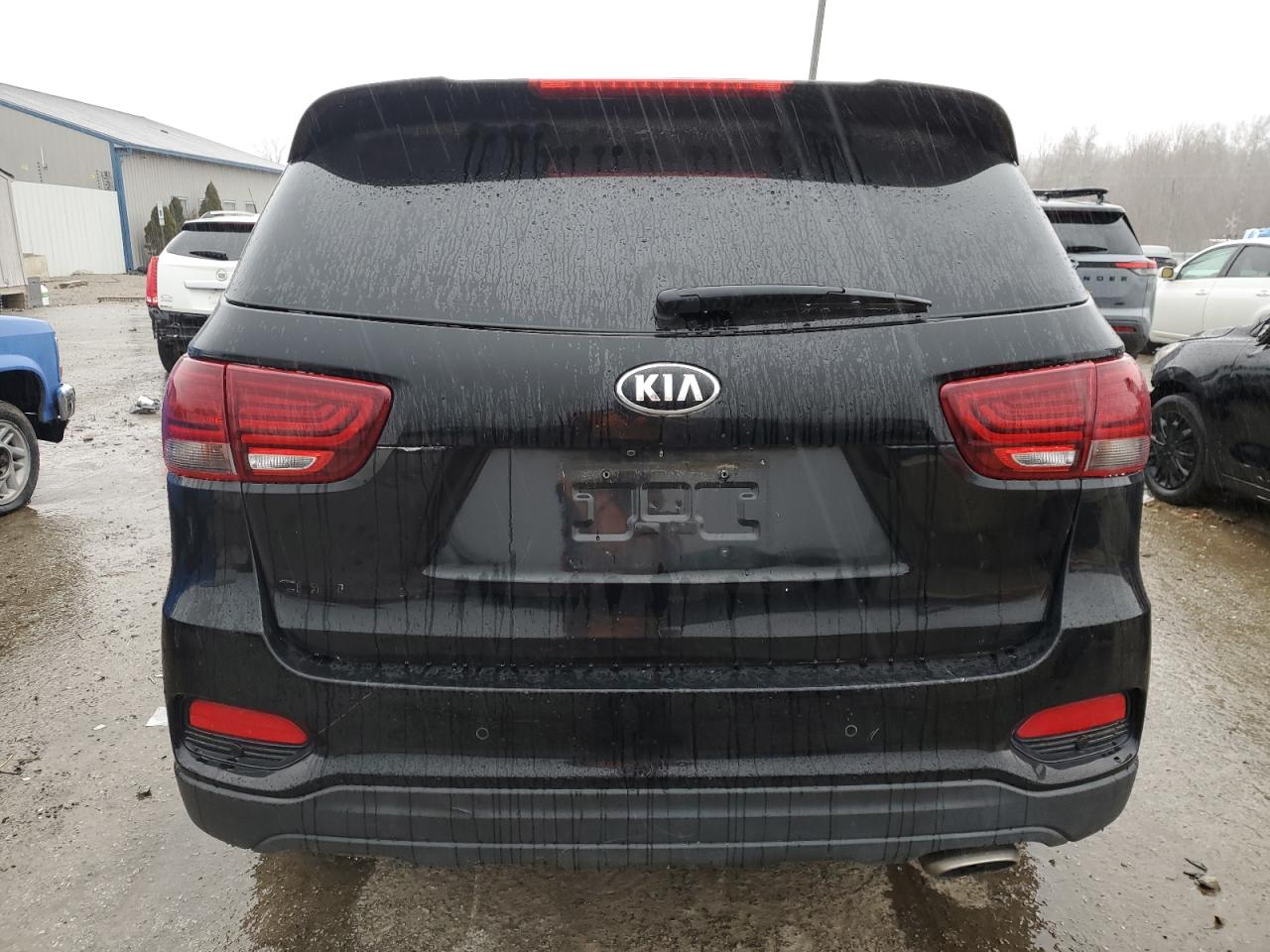 2019 KIA Sorento VIN 5XYPGDA37KG507744 Copart auction photo, front end / vandalism damage thumbnail 6