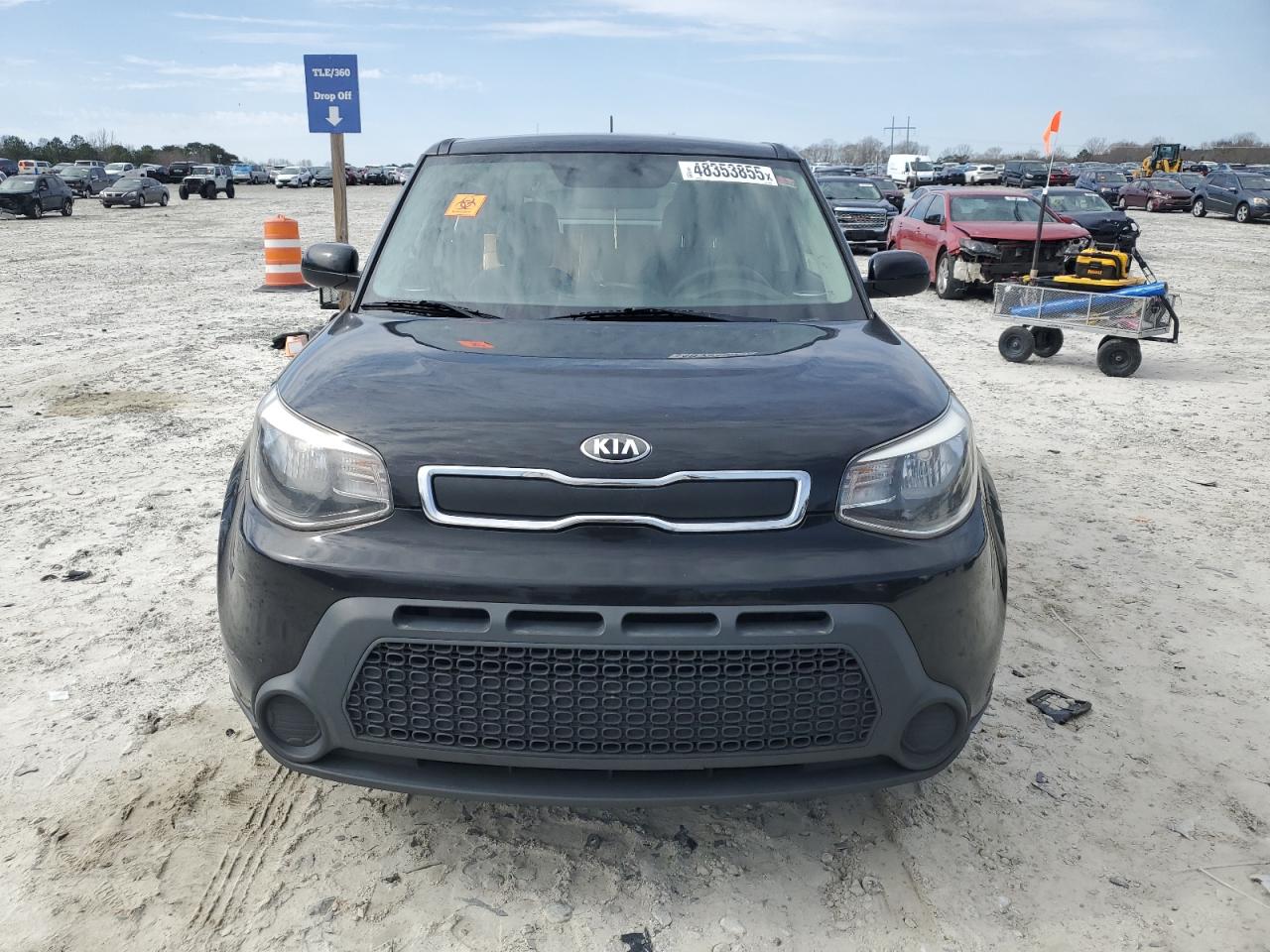 2016 KIA Soul VIN KNDJN2A28G7328883 Copart auction photo, vandalism / minor dent/scratches damage thumbnail 5