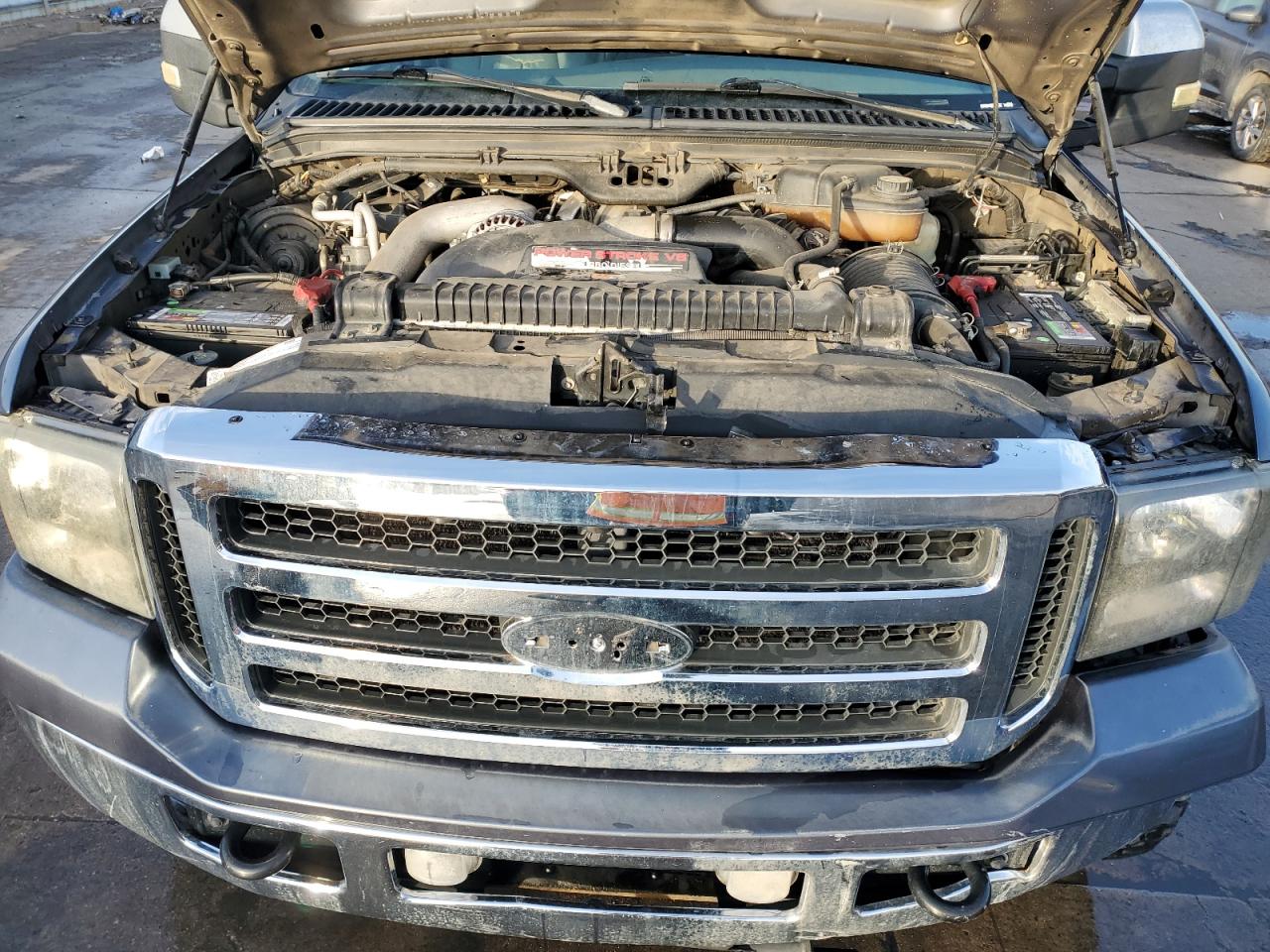 2006 Ford F250 VIN 1FTSW21P06EC13170 Copart auction photo, side / front end damage thumbnail 11