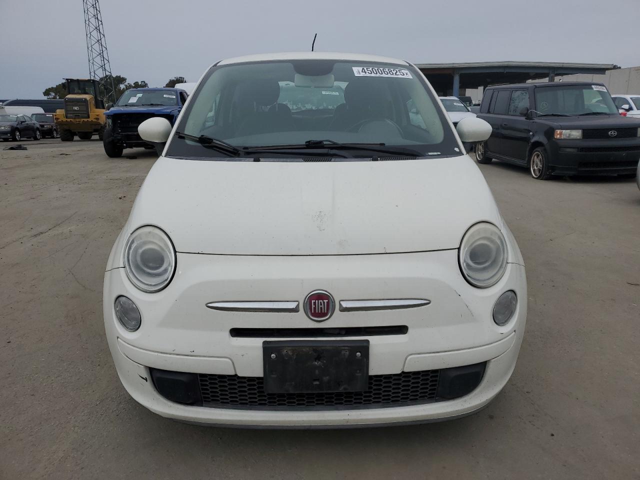 2013 Fiat 500 VIN 3C3CFFAR7DT736443 Copart auction photo, normal wear damage thumbnail 5