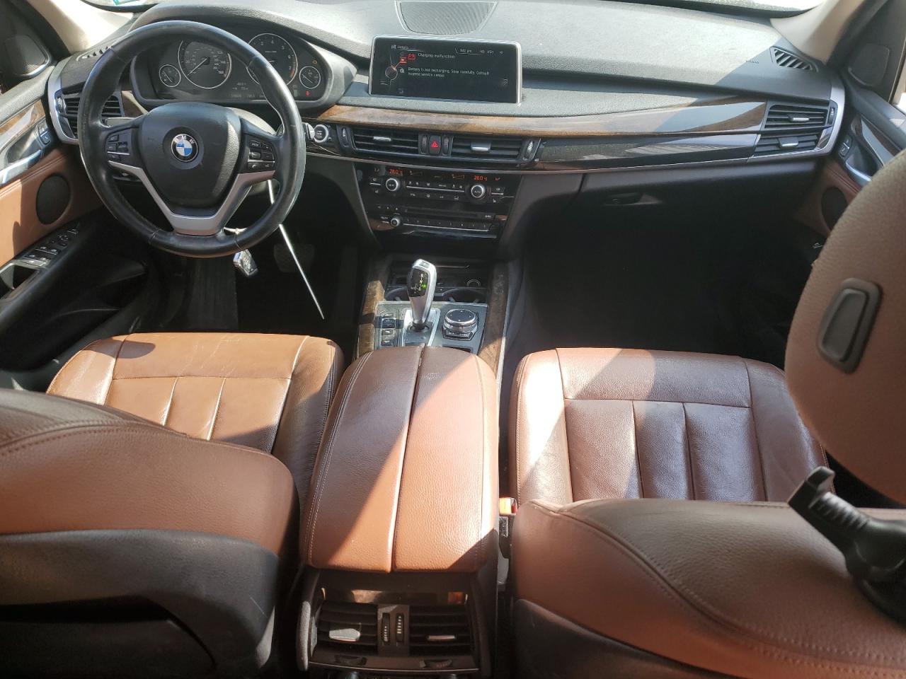 2015 BMW X5 VIN 5UXKR0C59F0K60412 Copart auction photo, front end damage thumbnail 8