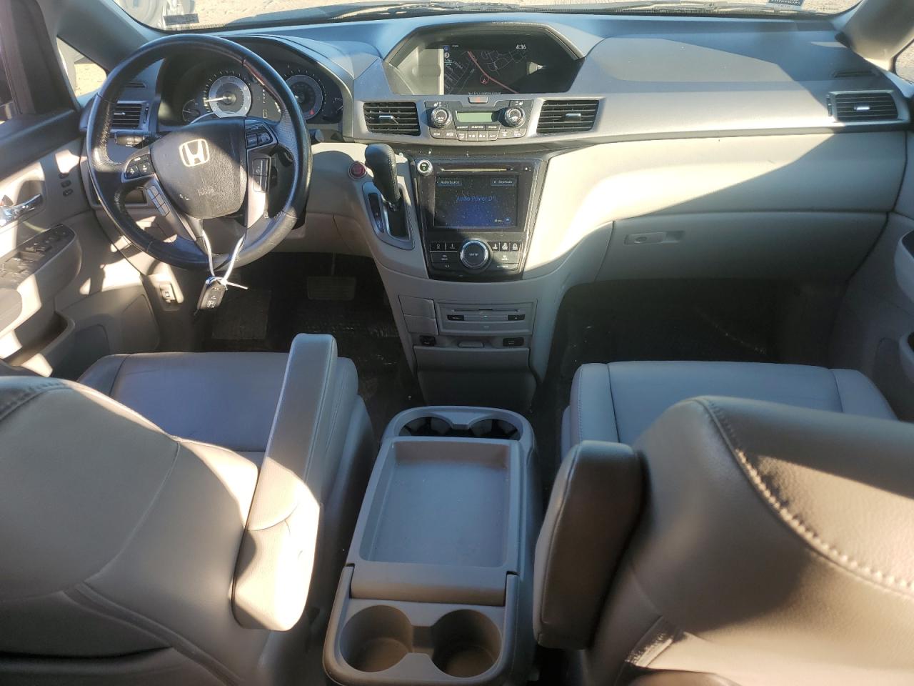 2014 Honda Odyssey VIN 5FNRL5H91EB081372 Copart auction photo, rear end / side damage thumbnail 8