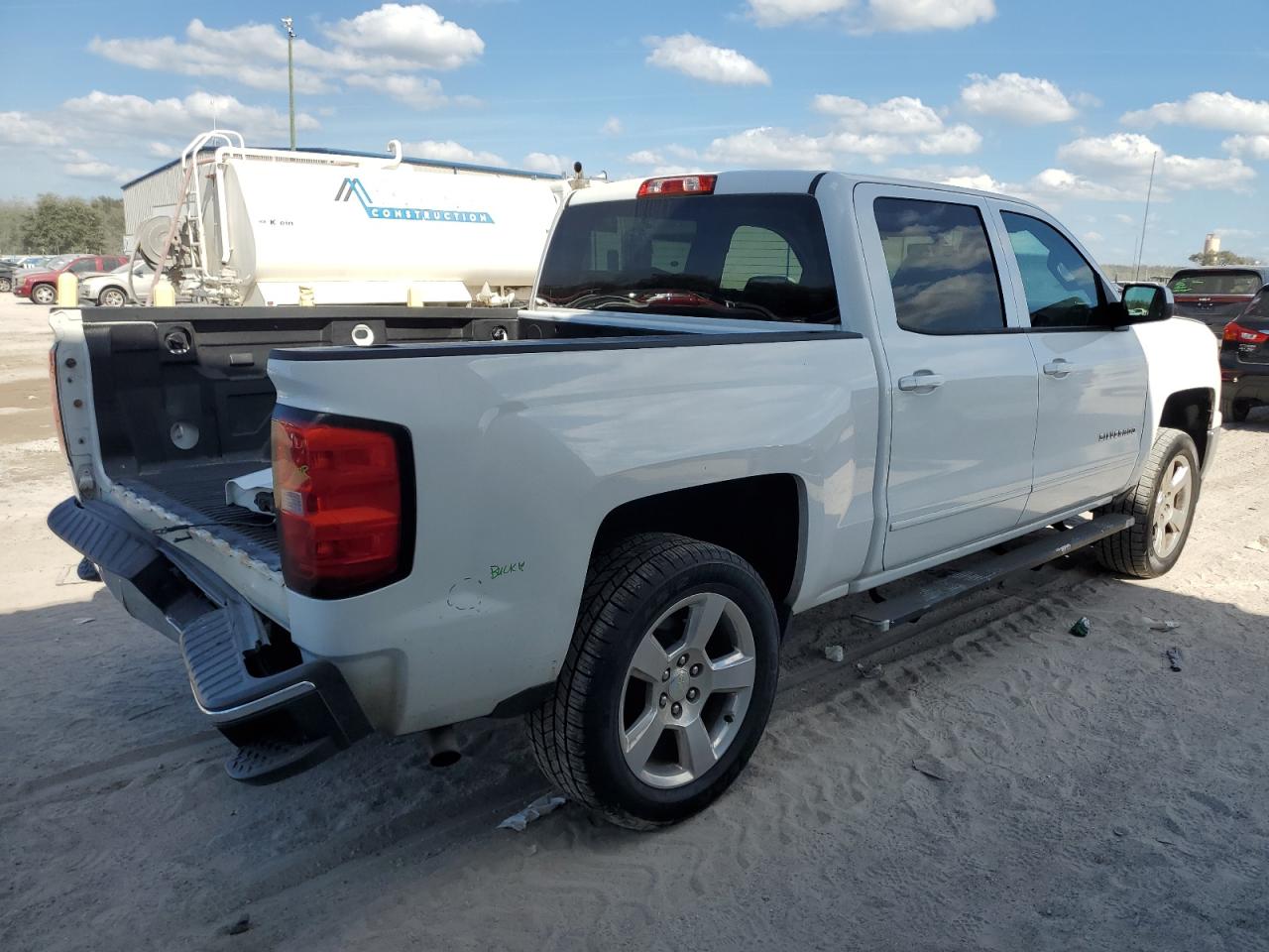 2015 Chevrolet Silverado VIN 3GCPCRECXFG233126 Copart auction photo, rear end damage thumbnail 3