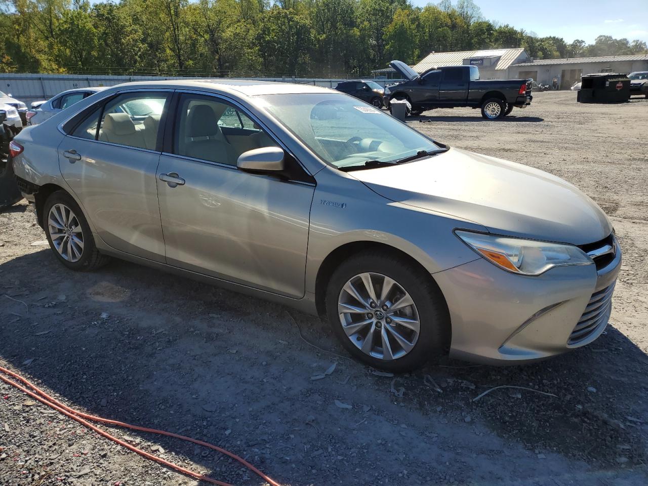 2015 Toyota Camry VIN 4T1BD1FK4FU164554 Copart auction photo, side / rear end damage thumbnail 4