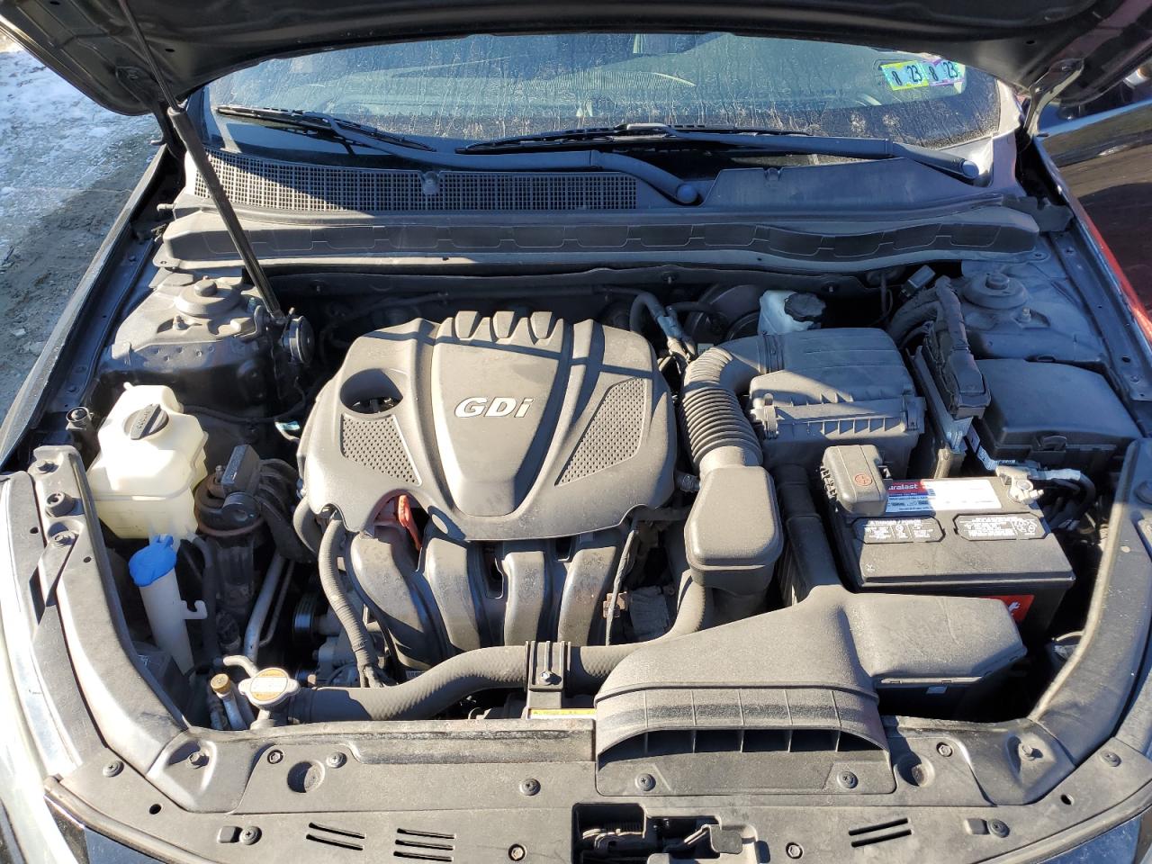 2011 KIA Optima VIN KNAGM4A70B5073832 Copart auction photo, undercarriage / rear end damage thumbnail 11