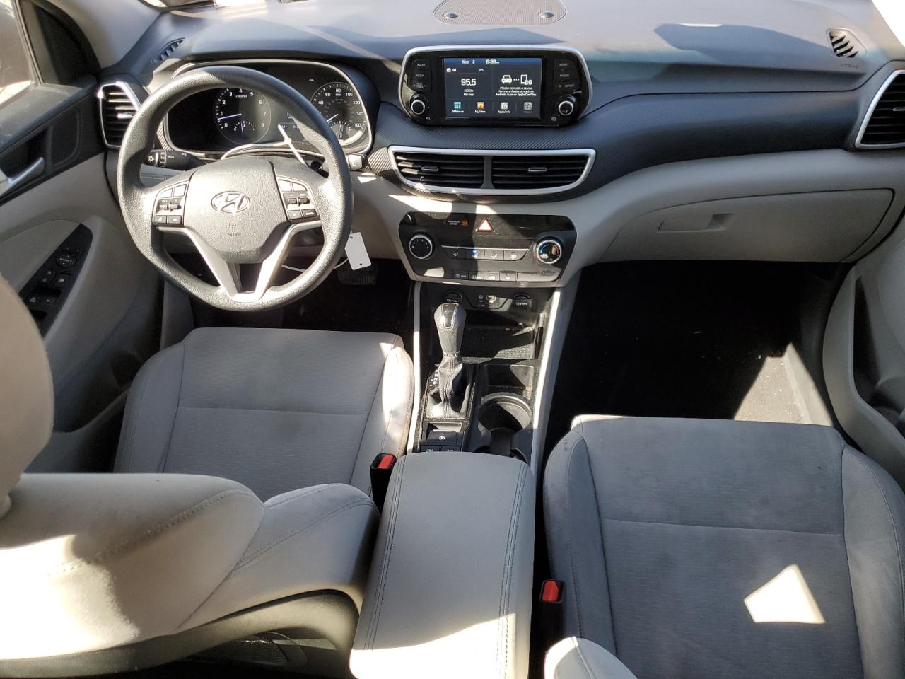 2019 Hyundai Tucson VIN KM8J23A41KU933494 Copart auction photo, rear end damage thumbnail 8