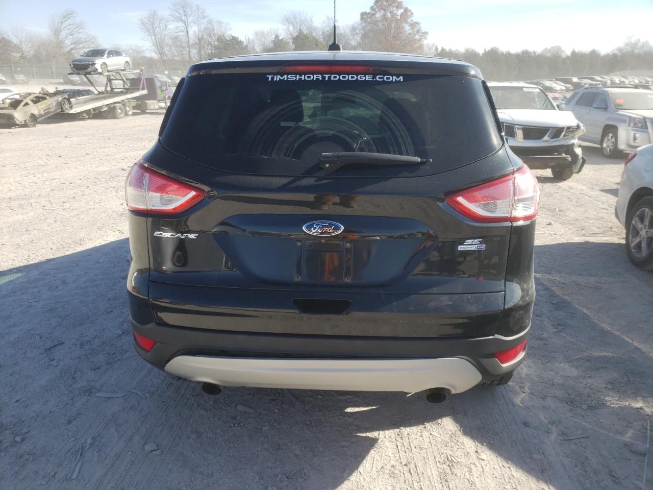 2014 Ford Escape VIN 1FMCU9GX5EUD45352 Copart auction photo, front end / side damage thumbnail 6